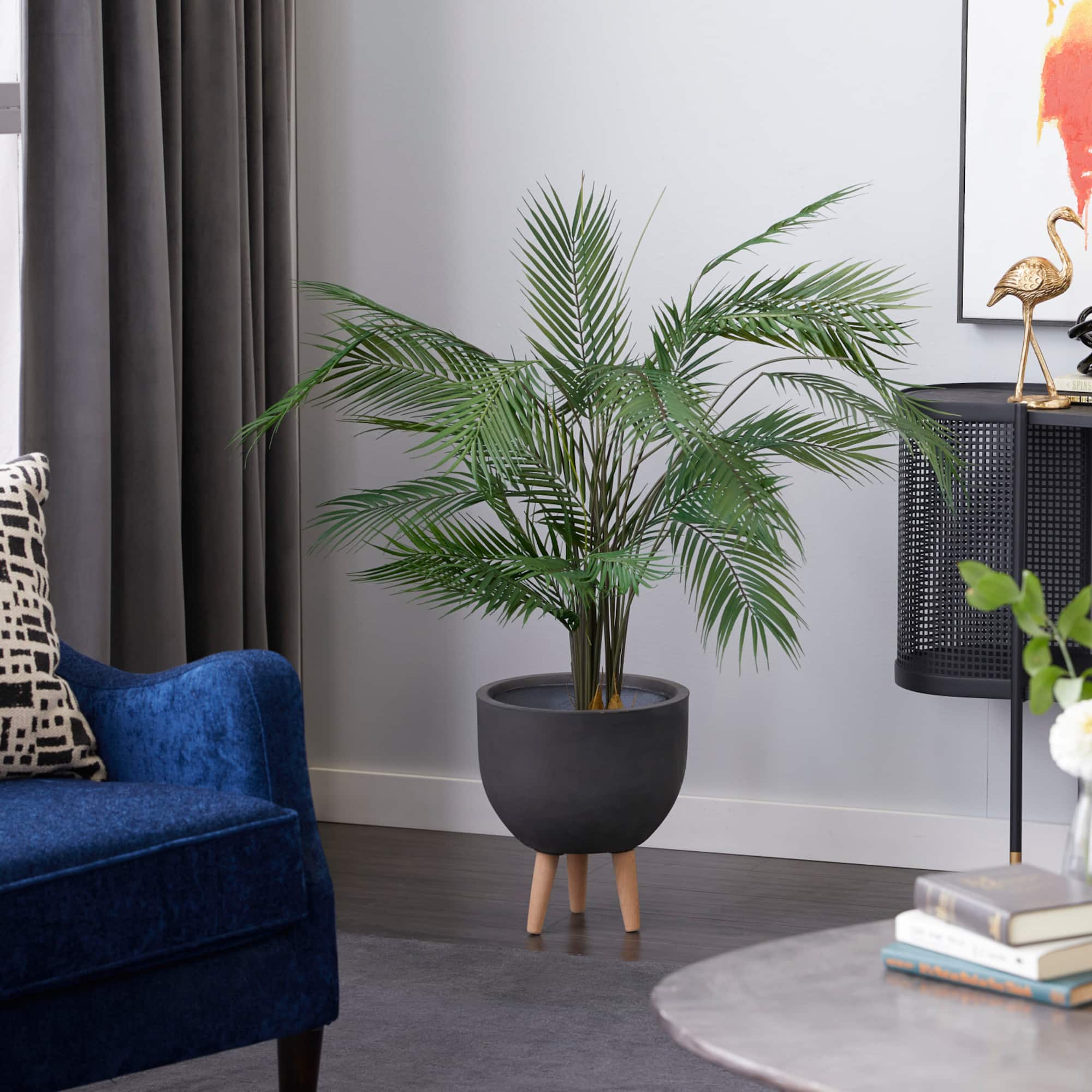 Artificial Kwai Muk Plant Decorative Foliage, 53", Green